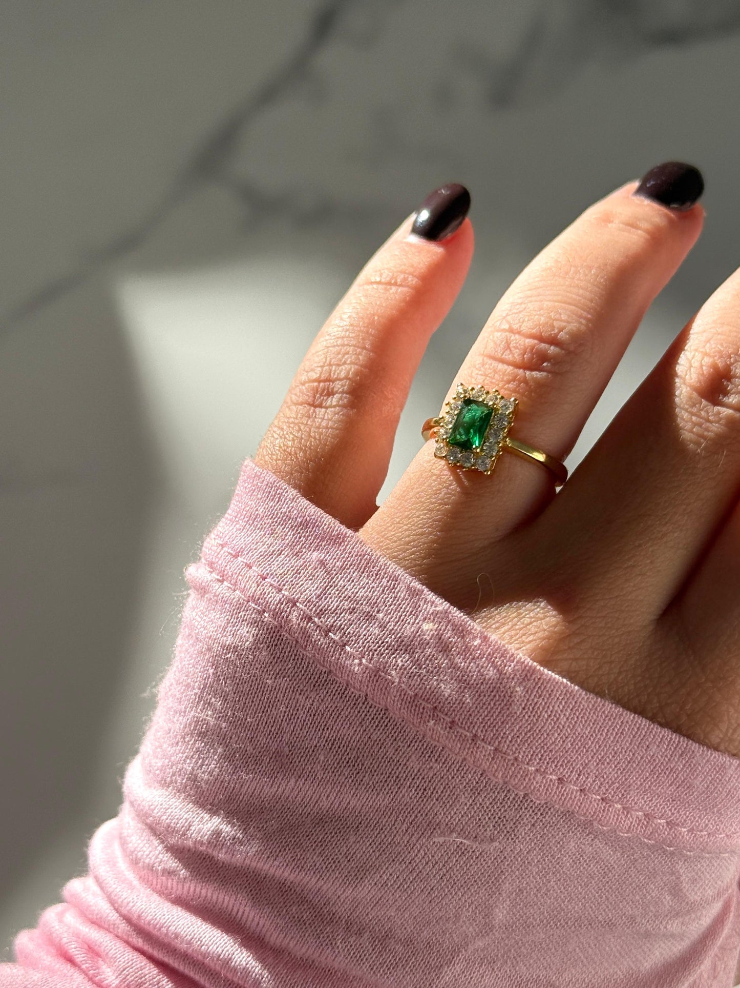 Anello Emerald Kate