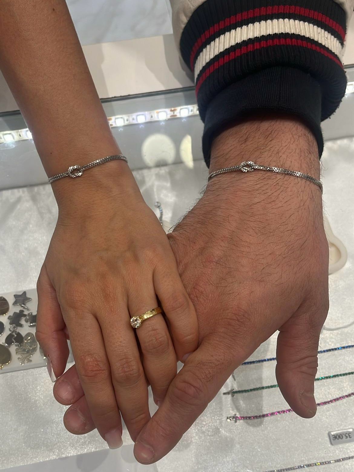 Bracciale Nodo saldato al polso