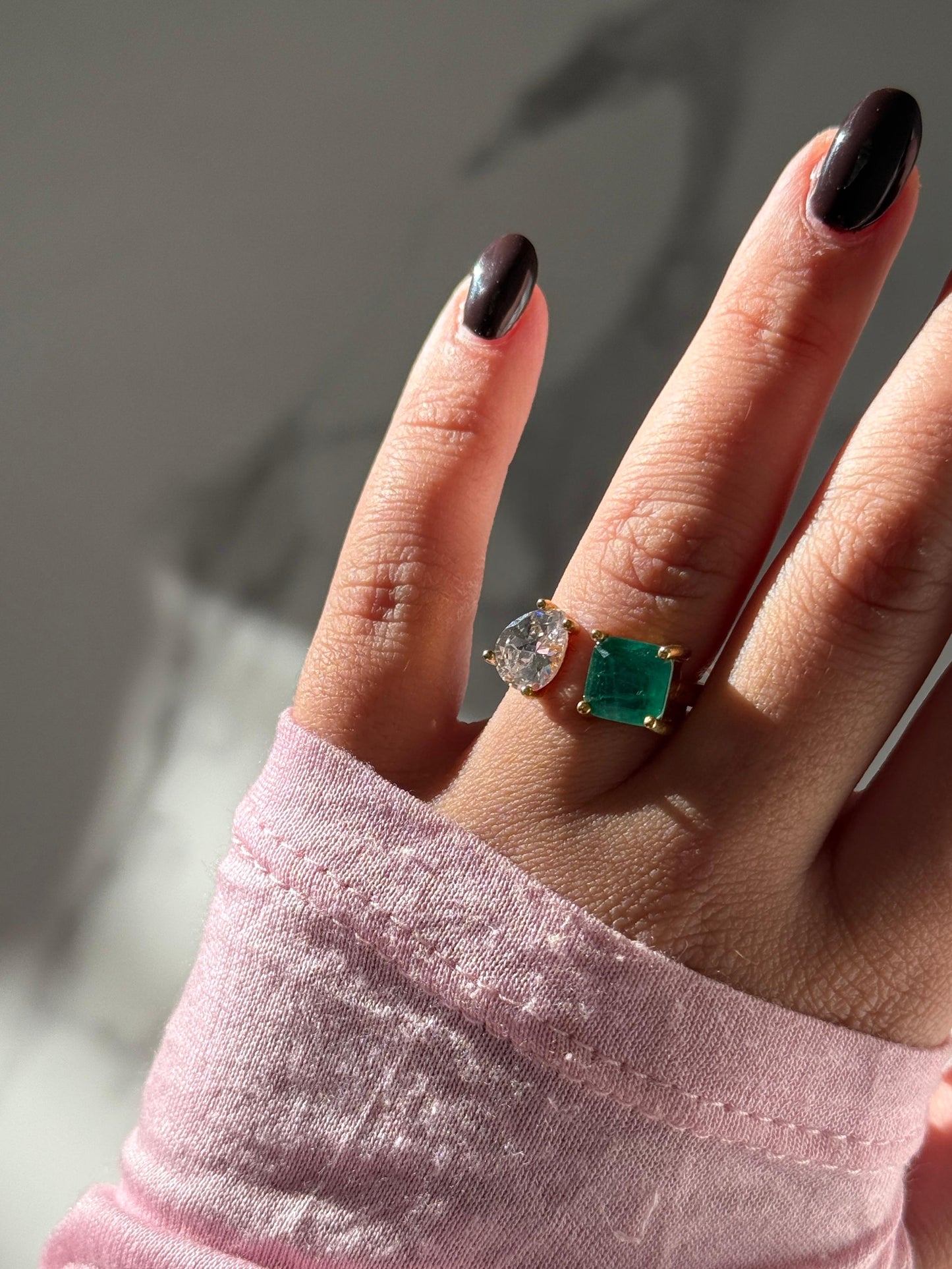 Anello Emerald Toi Moi